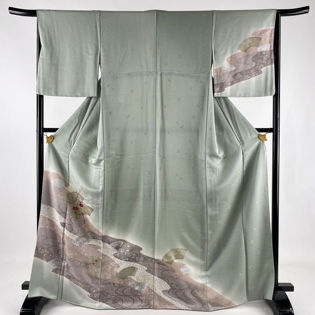 2022人気新作 訪問着 秀品 【中古】 正絹 64.5cm 167.5cm 着物 2022人気新作 訪問着 秀品 【中古】 正絹 64.5cm 167.5cm 着物