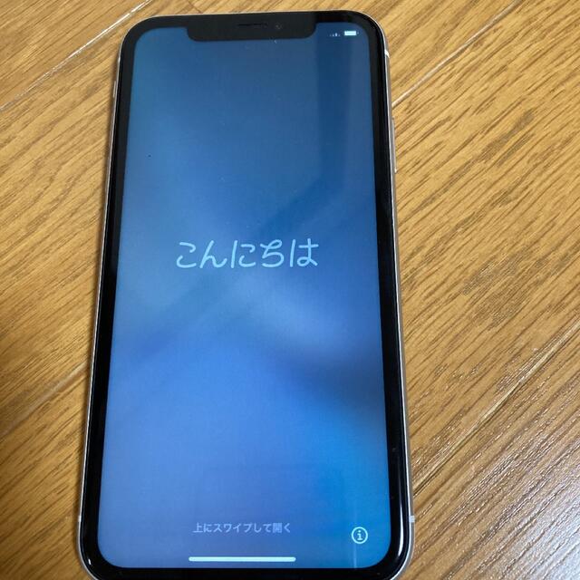 アップル iphonexr b ホワイト - スマートフォン本体