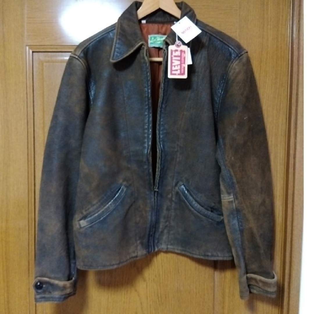 ジョニーデップ着用 LEVIS menloレザージャケットの通販 by 山 ジョニーデップ着用 LEVIS menloレザージャケットの通販 by 山