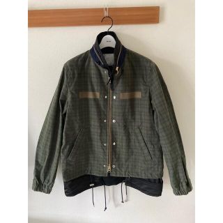 サカイ(sacai)のsacai サカイ 20ss グレンチェックブルゾン(ブルゾン)