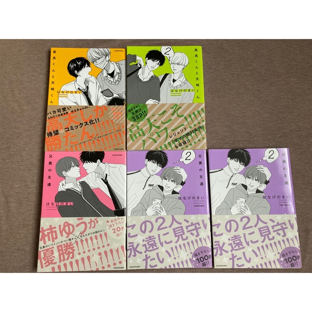 兄貴の友達、高良くんと天城くん特典付きセット エンタメ/ホビーの漫画(その他)の商品写真