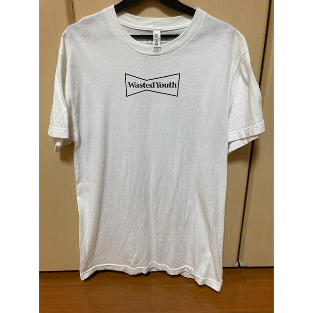 GDC(ジーディーシー)のwasted youth Tシャツ M 白 中古 メンズのトップス(Tシャツ/カットソー(半袖/袖なし))の商品写真