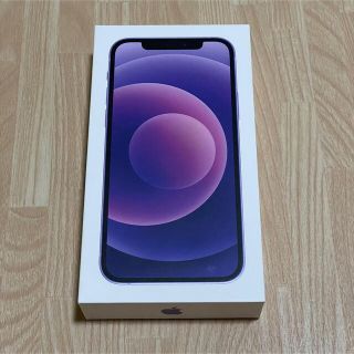 アイフォーン(iPhone)の【ほぼ未使用・保証付き】iPhone 12 パープル 64GB SIMフリー(スマートフォン本体)