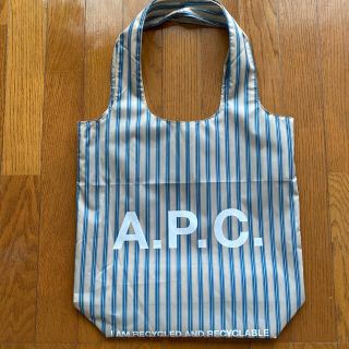 アーペーセー(A.P.C)のAPCエコバッグ　ブルー(エコバッグ)