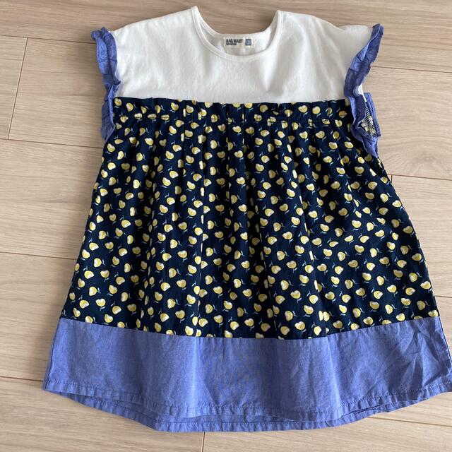 RAG MART(ラグマート)のRAG MART  トップス 2着セット 120cm キッズ/ベビー/マタニティのキッズ服女の子用(90cm~)(Tシャツ/カットソー)の商品写真