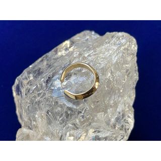 ★真鍮トライアングルイヤーカフ 2.5mm1.5mm(ピアス)