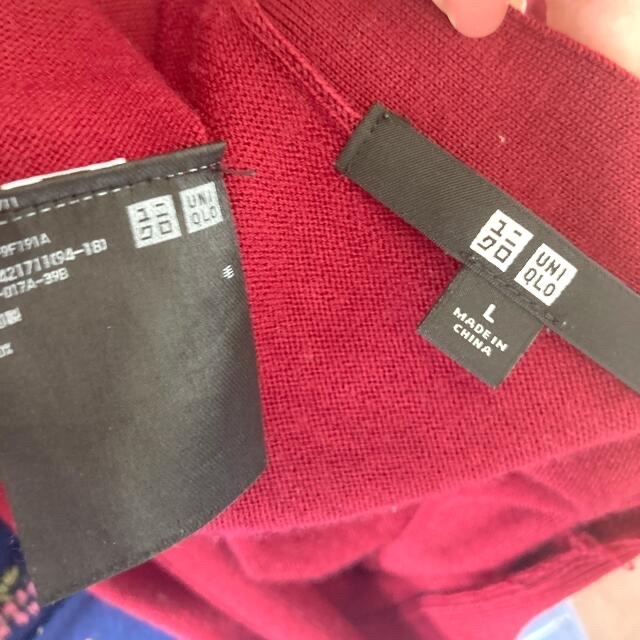 UNIQLO(ユニクロ)のUNIQLO 長袖ロングカーディガン　送料込み レディースのトップス(カーディガン)の商品写真