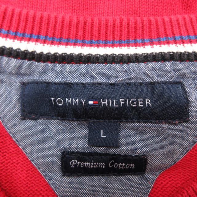 TOMMY HILFIGER(トミーヒルフィガー)のトミーヒルフィガー プレミアム コットン 100％ ニット セーター メンズのトップス(ニット/セーター)の商品写真