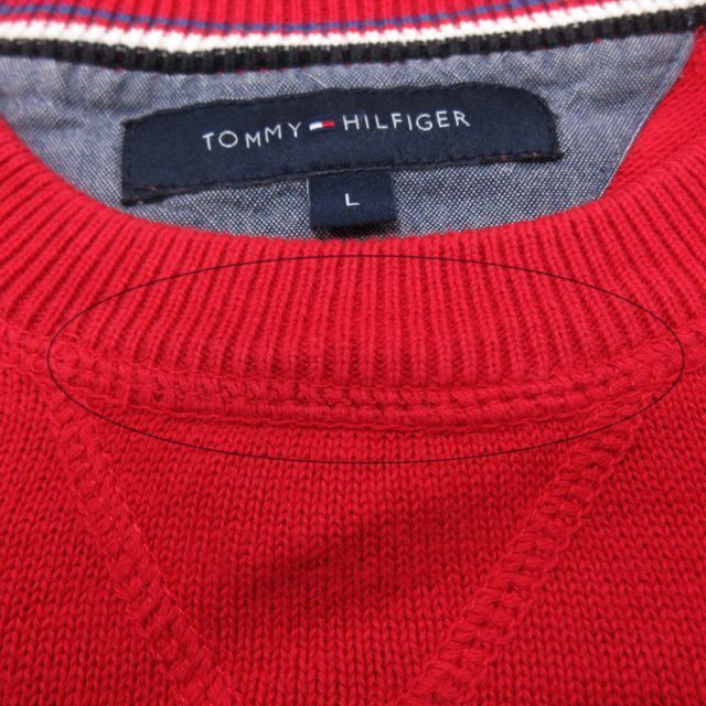 TOMMY HILFIGER(トミーヒルフィガー)のトミーヒルフィガー プレミアム コットン 100％ ニット セーター メンズのトップス(ニット/セーター)の商品写真