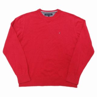 トミーヒルフィガー(TOMMY HILFIGER)のトミーヒルフィガー プレミアム コットン 100％ ニット セーター(ニット/セーター)