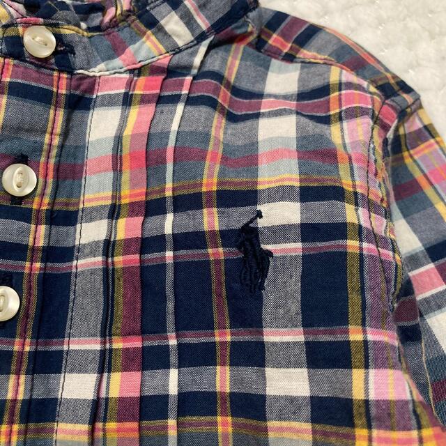 POLO RALPH LAUREN(ポロラルフローレン)の【新品】POLO RALPH LAUREN チェック ブラウス　プルオーバー キッズ/ベビー/マタニティのキッズ服女の子用(90cm~)(ブラウス)の商品写真