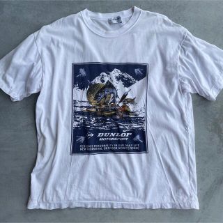 ダンロップ(DUNLOP)の90s DUNLOP Tシャツ レア ジャパニーズ ビンテージ シングルステッチ(Tシャツ/カットソー(半袖/袖なし))