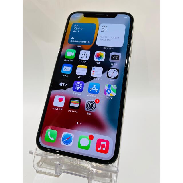 Apple(アップル)のApple iPhoneX 64㎇　docomoSIMロック解除 スマホ/家電/カメラのスマートフォン/携帯電話(スマートフォン本体)の商品写真