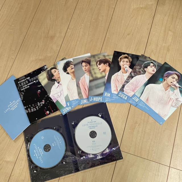 防弾少年団(BTS)(ボウダンショウネンダン)のBTS SPEAKYOURSELF  LIVE BluRay エンタメ/ホビーのCD(K-POP/アジア)の商品写真