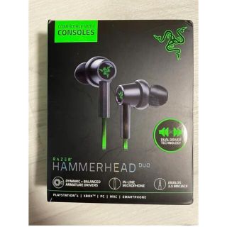 レイザー(Razer)のHammerhead Duo Console RZ12-03030300-R3…(ヘッドフォン/イヤフォン)