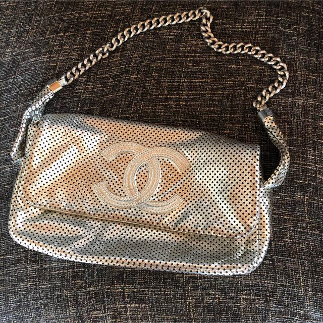 訳あり　CHANEL ショルダーチェーンバッグ