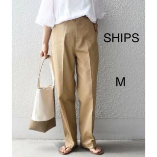 SHIPS ベーシックセミテーパードチノパンツ 〈手洗い可能〉M(チノパン)