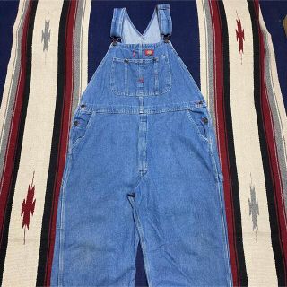 dickies ディッキーズ メキシコ製オーバーオール デニムジーンズパンツ