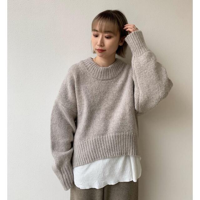 最新のデザイン - TODAYFUL TODAYFUL 新品未使用 Knit Roundhem Wool