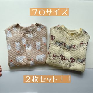 ユニクロ(UNIQLO)の70サイズ　2枚セット販売！カバーオール(カバーオール)