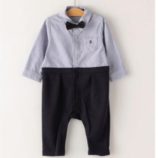 シップスキッズ(SHIPS KIDS)の未使用　SHIPS KIDS ロンパース　70サイズ(ロンパース)