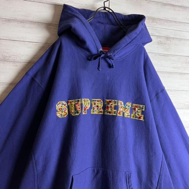 【即完売モデル】 シュプリーム Supreme 宝石ロゴ パーカー 入手困難