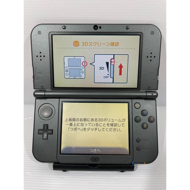 通常版【動作品】Newニンテンドー3DS LL メタリックブラック 本体 任天堂