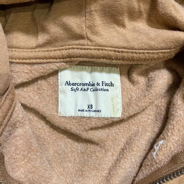 Abercrombie&Fitch(アバクロンビーアンドフィッチ)の【美品】アバクロンビーフィッチ　裏起毛フードパーカー レディースのトップス(パーカー)の商品写真