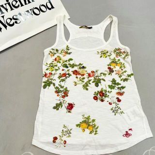 ヴィヴィアンウエストウッド(Vivienne Westwood)のV iVivivien ♡ANGLOMANIA×Leeコラボタンクトップ(Tシャツ(半袖/袖なし))