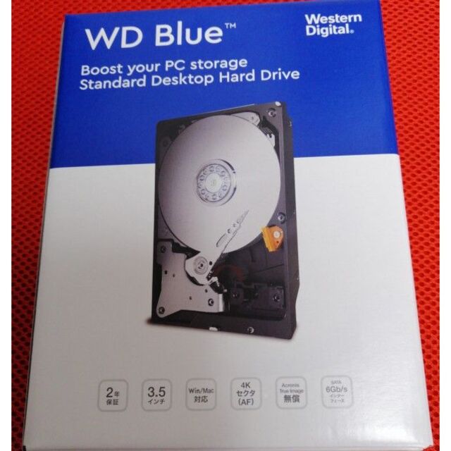 新品未開封 　WD 8TB HDD WD80EAZZ