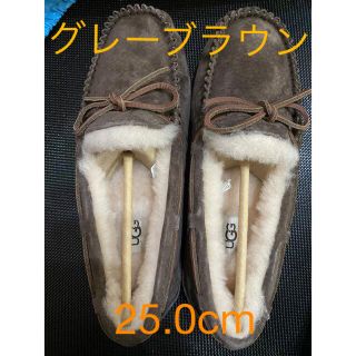 アグ(UGG)のUGG  ファーモカシン ダコタ 25.0cm(スリッポン/モカシン)