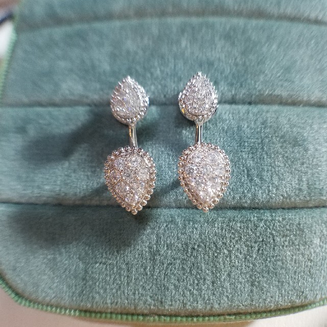 ですので 最高級SONAダイヤモンド by BELUGA's shop｜ラクマ 雫ピアス