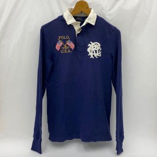 ポロラルフローレン(POLO RALPH LAUREN)のポロラルフローレン　ラガーシャツ　No.5 　ネイビー　ブルー　刺繍　長r349(シャツ)