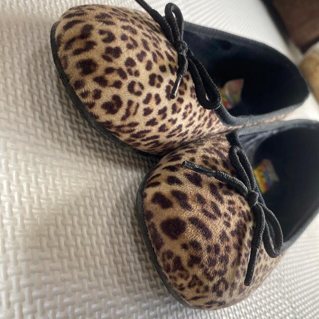 オキティ　フラットレオパードパンプス　37 レディースの靴/シューズ(バレエシューズ)の商品写真