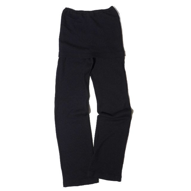 Yohji Yamamoto - ヴィンテージ ヨージヤマモトプリュスノワール ドッキングリブニットパンツ 3
