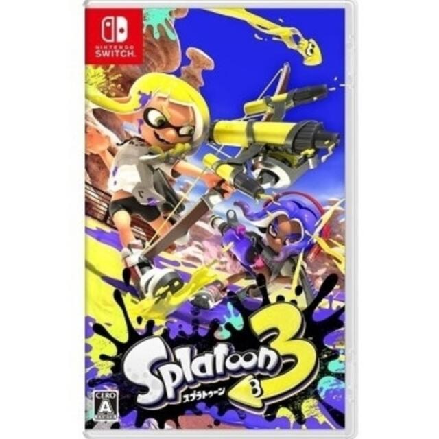 スプラトゥーン3    ソフト　新品未開封