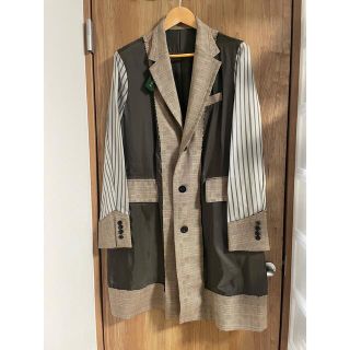 サカイ(sacai)の【新品】sacai 21ss Suiting Coat サイズ1(ステンカラーコート)