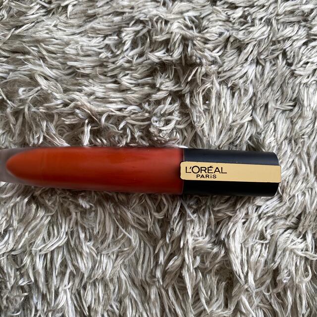 L'Oreal Paris(ロレアルパリ)の人気色！ロレアルパリ ルージュシグネチャー リキッド リップ 130 サンセット コスメ/美容のベースメイク/化粧品(口紅)の商品写真