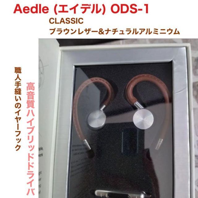 Aedle ODS-1 有線イヤホン　高音質サウンド　ハイブリッドドライバ