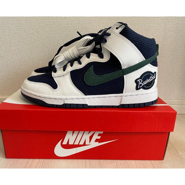 靴/シューズNike Dunk High EMB "College Navy"