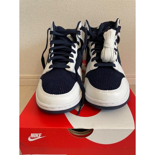 靴/シューズNike Dunk High EMB "College Navy"