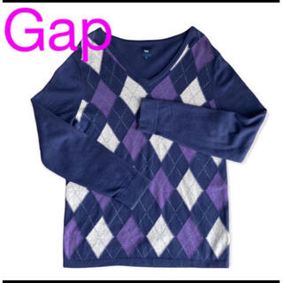 ギャップ(GAP)のセール　GAP ニット　長袖　セーター　Ｖネック　メンズ　レディース(ニット/セーター)