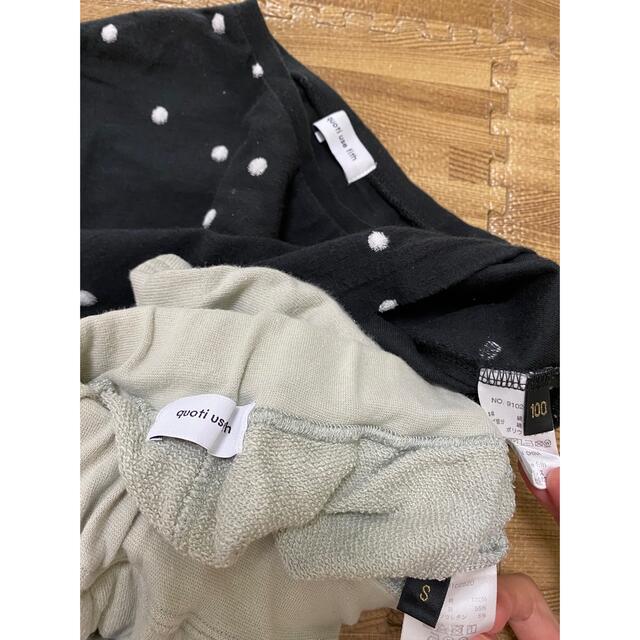 FITH(フィス)のquoti use fith クゥオティ ユース フィス　ノースリーブ&ズボン キッズ/ベビー/マタニティのキッズ服女の子用(90cm~)(Tシャツ/カットソー)の商品写真