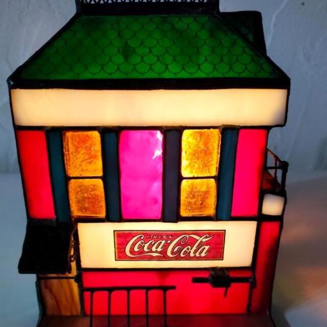 入手困難コカコーラ ステンドグラス e フランクリンミント