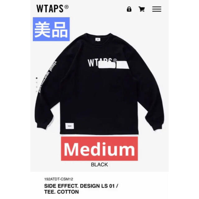 Mサイズ 新品 WTAPS SIDE EFFECT. DESIGN SS 01