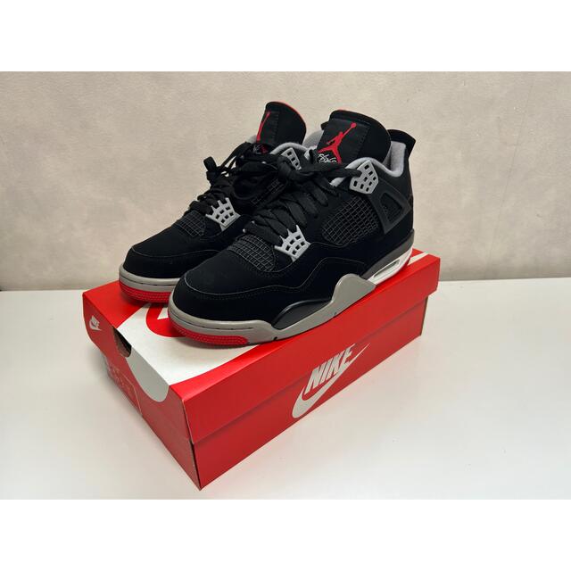 NIKE AIR JORDAN 4 BRED エアジョーダン4 箱無し