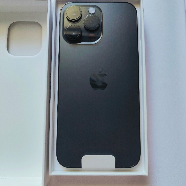 Apple(アップル)のiPhone 14pro max 256ブラックSIMフリー スマホ/家電/カメラのスマートフォン/携帯電話(スマートフォン本体)の商品写真