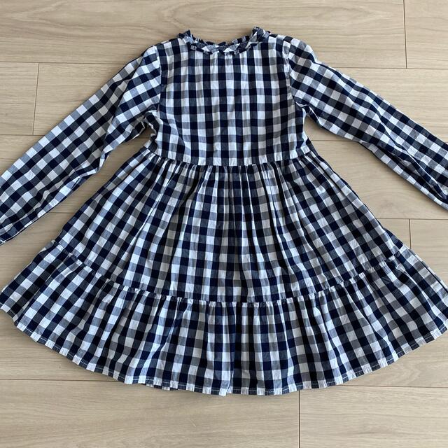 NEXT(ネクスト)のnext チェック柄 ワンピース 122cm キッズ/ベビー/マタニティのキッズ服女の子用(90cm~)(ワンピース)の商品写真