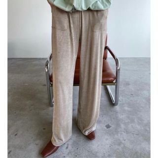 クラネ(CLANE)のclane bright jersey pants クラネ　ジャージーパンツ(カジュアルパンツ)