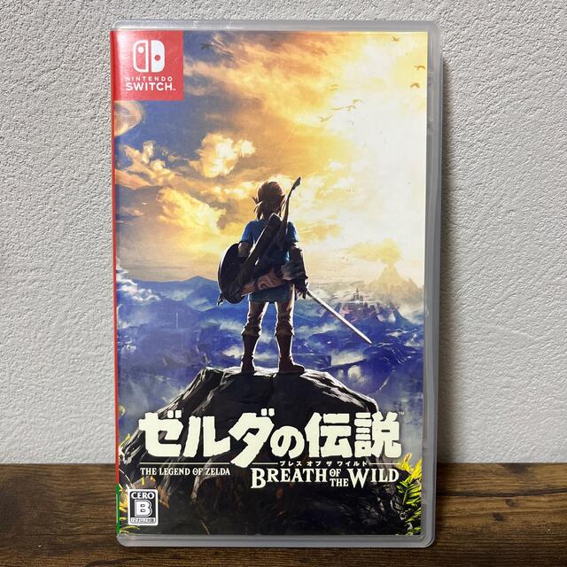 任天堂(ニンテンドウ)のゼルダの伝説 ブレス オブ ザ ワイルド Switch エンタメ/ホビーのゲームソフト/ゲーム機本体(家庭用ゲームソフト)の商品写真